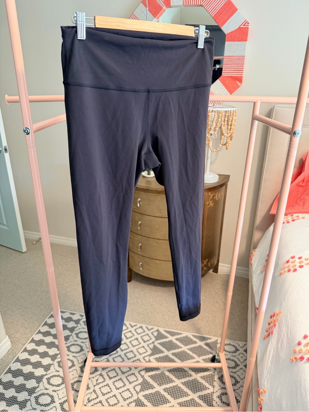 Lululemon Black Active Leggings - High Waist size 12
